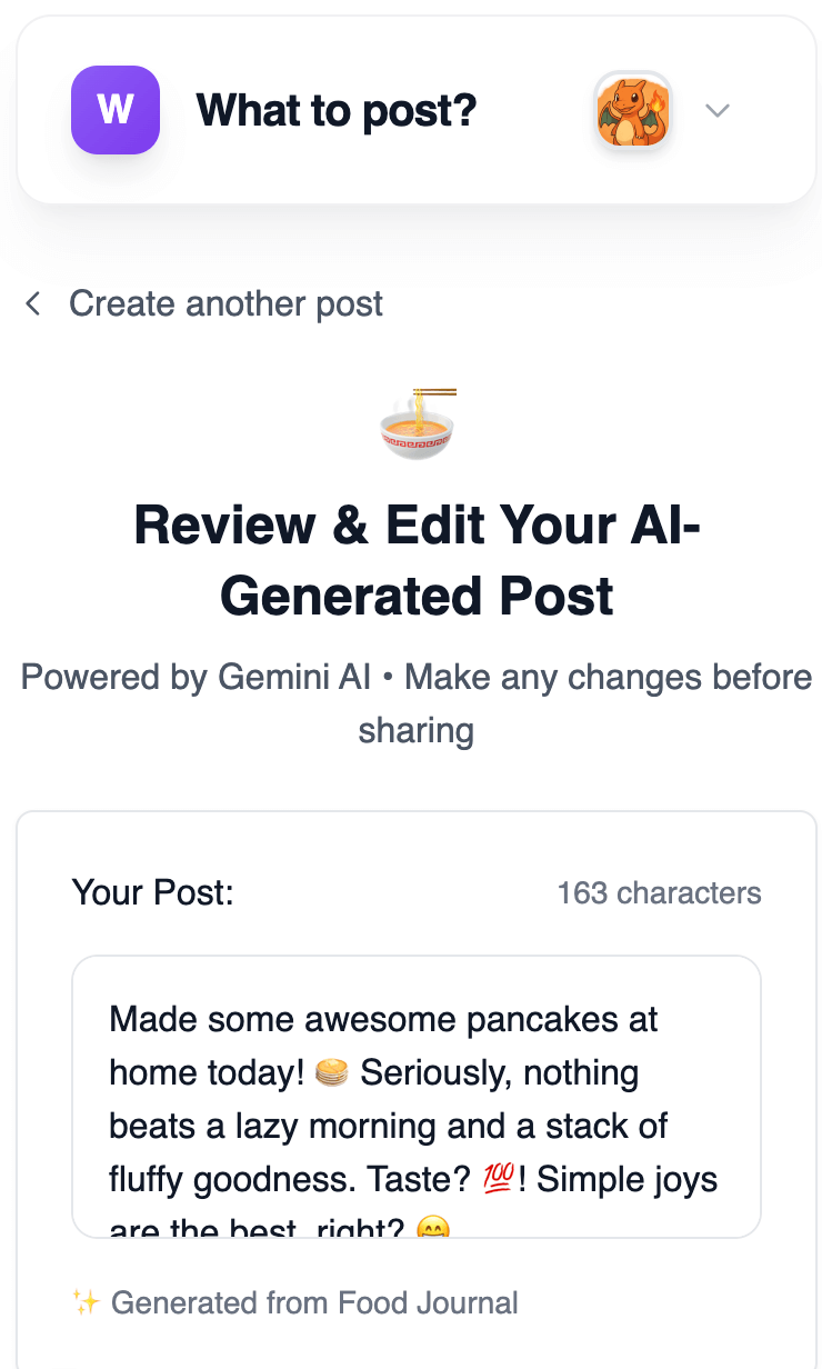 WTP - Ideas in Posts out - Farcaster Mini Apps